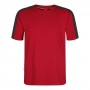 F.Engel 9810-141 Galaxy T-shirt Rood/Grijs