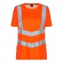 F.Engel 9542-182 Hi-Vis Dames T-Shirt Korte Mouw Oranje