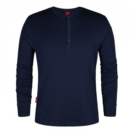 F.Engel 9257-565  Lange Mouwen T-shirt Inktblauw