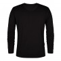 F.Engel 9257-565  Lange Mouwen T-shirt  Zwart