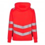 F.Engel 8025-241 Hi-Vis Vest Capuchon Rood/Zwart