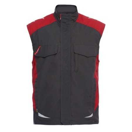 F.Engel 5810-254 Galaxy service vest Antraciet/Rood