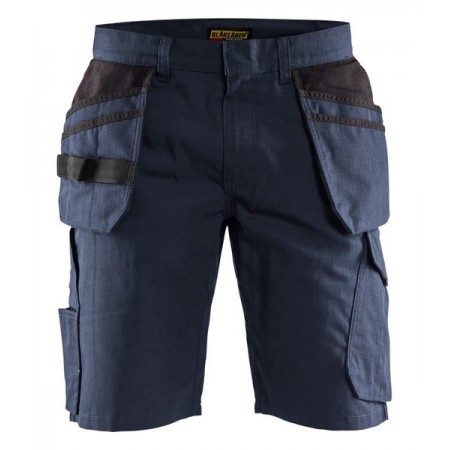 Blåkläder Service short met spijkerzakken 1494-1330 Donker marineblauw/Zwart