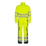 F.Engel 4545-319 Hi-Vis Light Overall Geel/Inktblauw