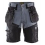 Blåkläder Short X1500 1502-1370 Grijs/Zwart