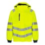 F.Engel 1246-930 Hi-Vis Pilotjack Geel/Inktblauw