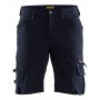 Blåkläder Short 4-weg stretch X1900 zonder spijkerzakken 1987-1644 Donker marineblauw/Zwart