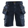 Blåkläder Short Denim Stretch X1900 1992-1141 Marineblauw/Zwart