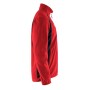 Blåkläder Fleecejack 4730-2510 Rood/Zwart mt. L