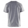 Blåkläder T-shirt per 10 verpakt 3302-1033 Grijs Mêlee