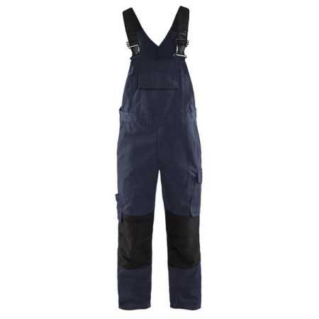 Blåkläder Bretelbroek met stretch 2695-1330 Donker marineblauw/Zwart