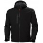 Helly Hansen 74230 Kensington Hooded Softshell Jacket Zwart