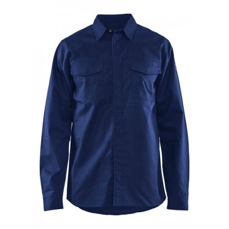 Blåkläder FR Overhemd 3226-1504 Marineblauw