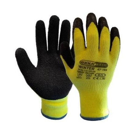 OXXA® Winter 47-195 handschoen zwart/geel