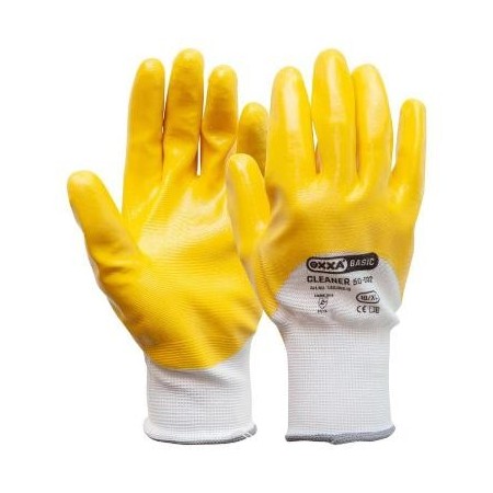 OXXA® Cleaner 50-002 handschoen geel/wit