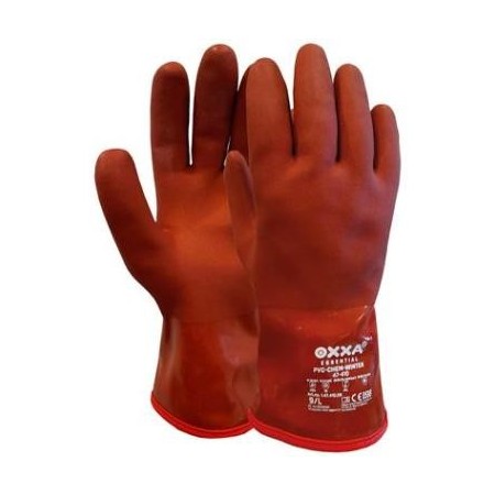 OXXA® PVC-Chem-Winter 47-410 handschoen rood