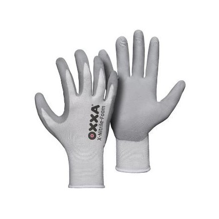 OXXA® X-Nitrile-Foam 51-280 handschoen grijs/wit