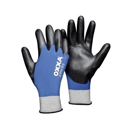 OXXA® X-Pro-Dry 51-300 handschoen zwart/blauw