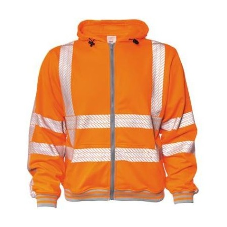 OXXA® X-Viz-Cap 6230 hooded sweater RWS fluo oranje
