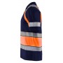 Blåkläder T-shirt High-Vis 3421-1030 Marineblauw/Oranje OUTLET