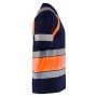 Blåkläder T-shirt High-Vis 3421-1030 Marineblauw/Oranje OUTLET