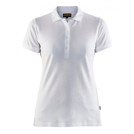 Blåkläder Dames Poloshirt Piqué 3307-1035 Wit