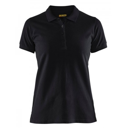 Blåkläder Dames Poloshirt Piqué 3307-1035 Zwart