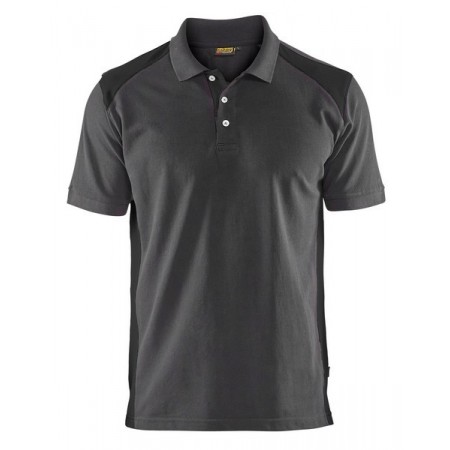 Blåkläder Poloshirt Piqué 3324-1050 Medium Grijs/Zwart