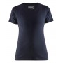 Blåkläder Dames T-shirt 3334-1042 Donker marineblauw