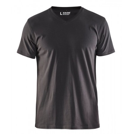 Blåkläder T-Shirt, V-hals 3360-1029 Donkergrijs