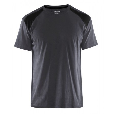 Blåkläder T-shirt Bi-Colour 3379-1042 Medium Grijs/Zwart