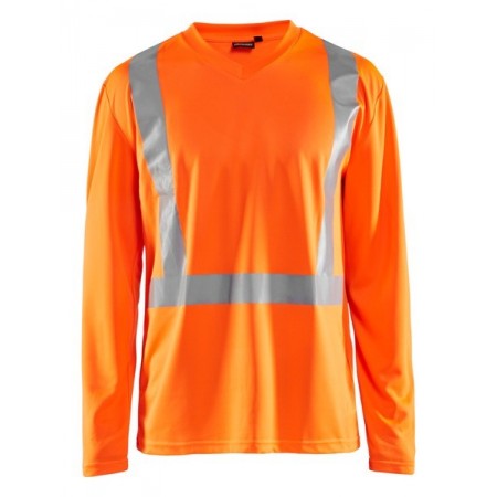 Blåkläder UV-T-shirt lange mouw High-Vis 3383-1011 High-Vis Oranje