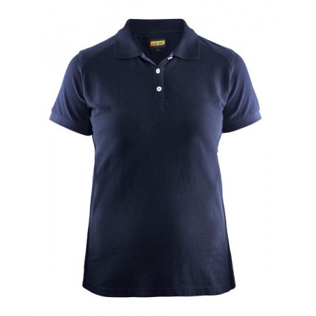 Blåkläder Dames Poloshirt Piqué 3390-1050 Marineblauw