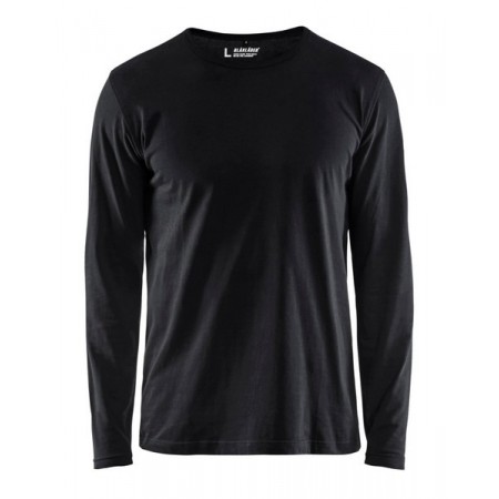 Blåkläder T-shirt lange mouw 3500-1042 Zwart