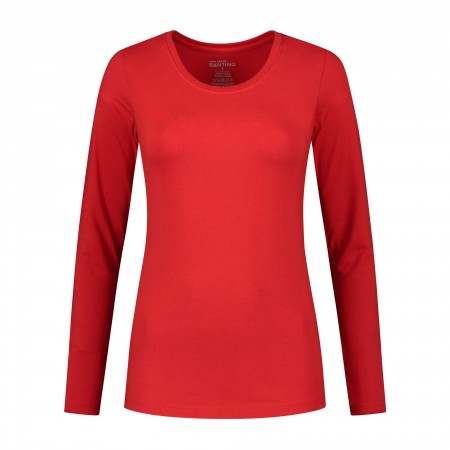 SANTINO T-shirt Juna ladies Red