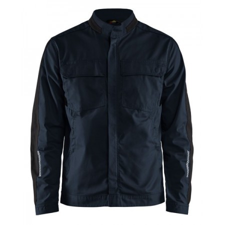 Blåkläder Industrie jack stretch 4444-1832 Donker marineblauw/Zwart