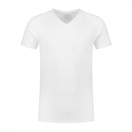 SANTINO T-shirt Jonaz V-neck White
