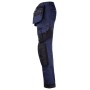 Jobman 2164 Stretch Werkbroek met spijkerzakken Navy/Zwart
