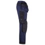 Jobman 2164 Stretch Werkbroek met spijkerzakken Navy/Zwart