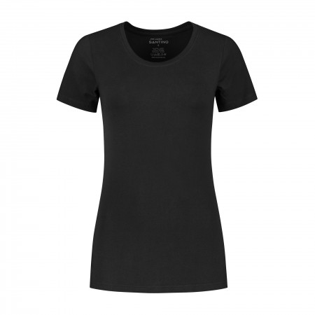 SANTINO T-shirt Jive ladies C-neck Black