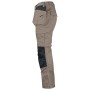 Jobman 2322 Werkbroek met spijkerzakken Khaki/Zwart