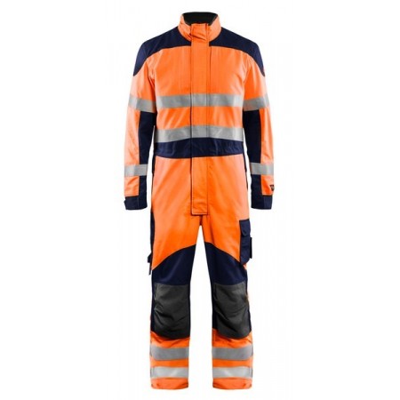 Blåkläder Multinorm inherent overall 6089-1513 High-Vis Oranje/Marineblauw