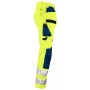 Jobman 2377 Hi-Vis Werkbroek met spijkerzakken Geel/Navy