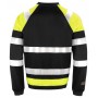 Jobman 5124 Hi-Vis Sweater Zwart/HV Geel
