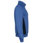 Jobman 5401 Sweater met halve rits Hemelsblauw/Zwart