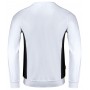 Jobman 5402 Ronde hals Sweater Wit/Zwart