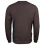 Jobman 5402 Ronde hals Sweater Bruin/Zwart