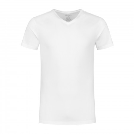 SANTINO T-shirt Jazz V-neck White