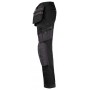 Jobman 2164 Stretch Werkbroek met spijkerzakken Zwart