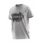 Jobman 5267 T-shirt Spike Print Grijs Melange/Zwart